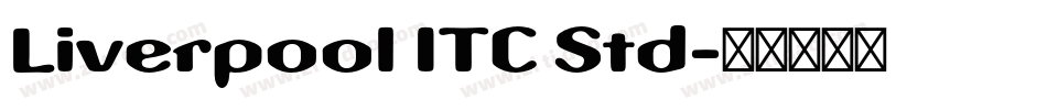 Liverpool ITC Std字体转换